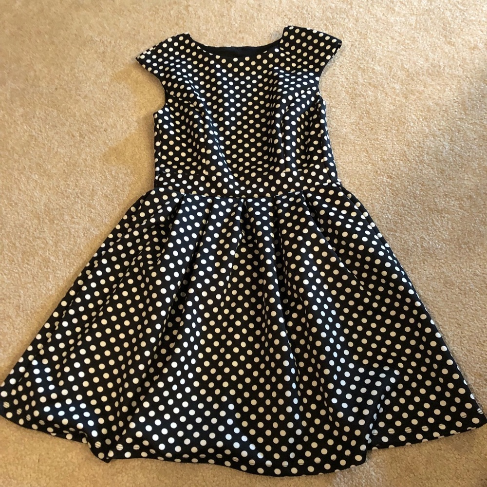 Fun Polka Dot Party Dress